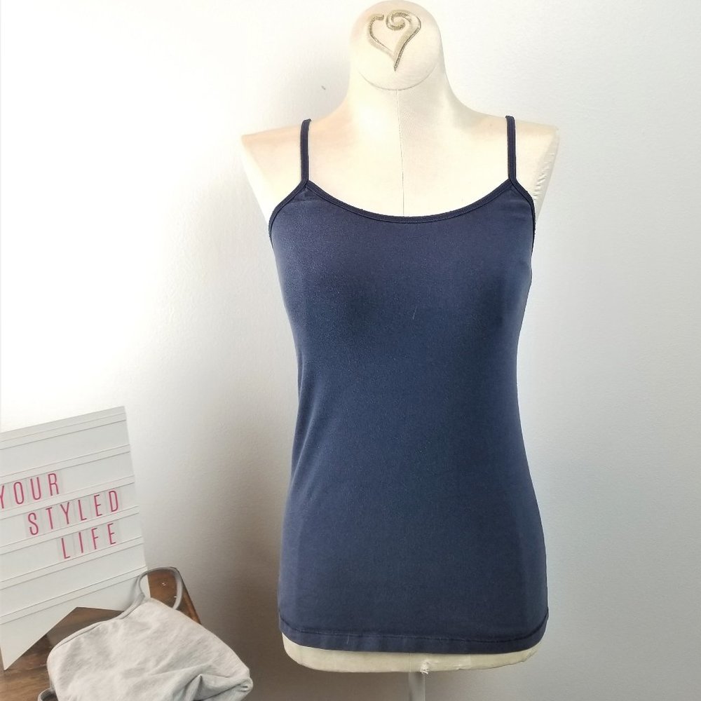 Set of 2 Blue & Grey Cami Tanks